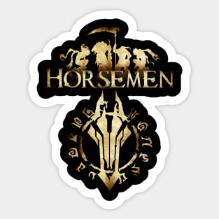 Horsemen Sticker